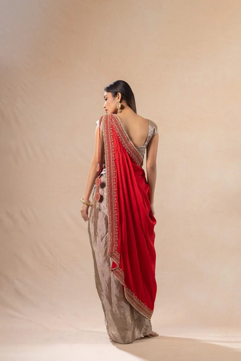 Drape Tissue Saree