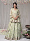 Rajnigandha Short Anarkali with Rajnigandha Lehenga
