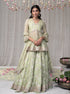 Rajnigandha Short Anarkali with Rajnigandha Lehenga
