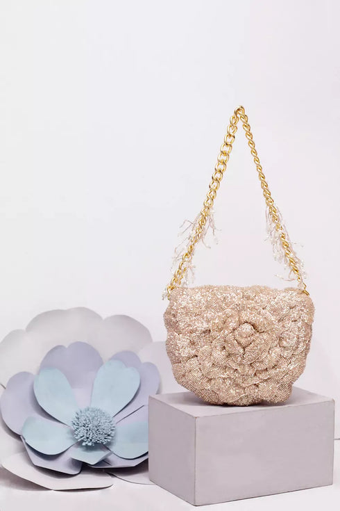 Coco Beaded Mini – Rosegold