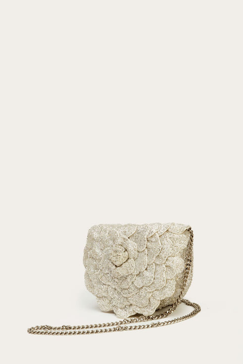 Coco Mini Beaded Sling – Summer Silver