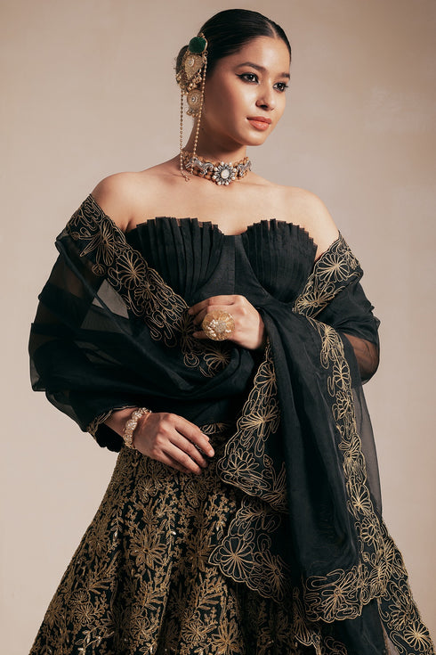 Black Lehenga