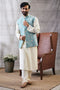 Sarouk Printed Bundi With Kurta Set