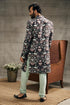 Pastel Floral Printed Sherwani Set