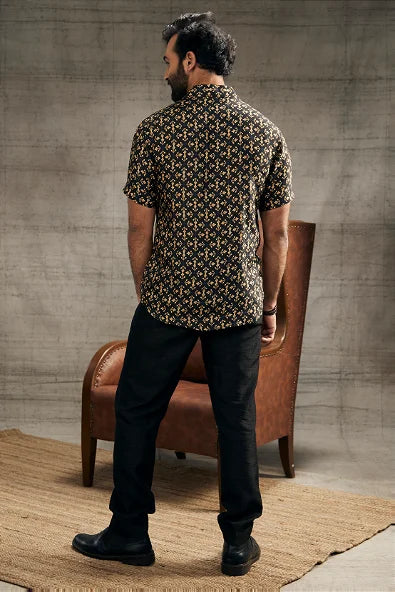 Zahra Printed Shirt With Pants