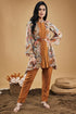 Marble Mosaic Embellished Kurta Set With Belt