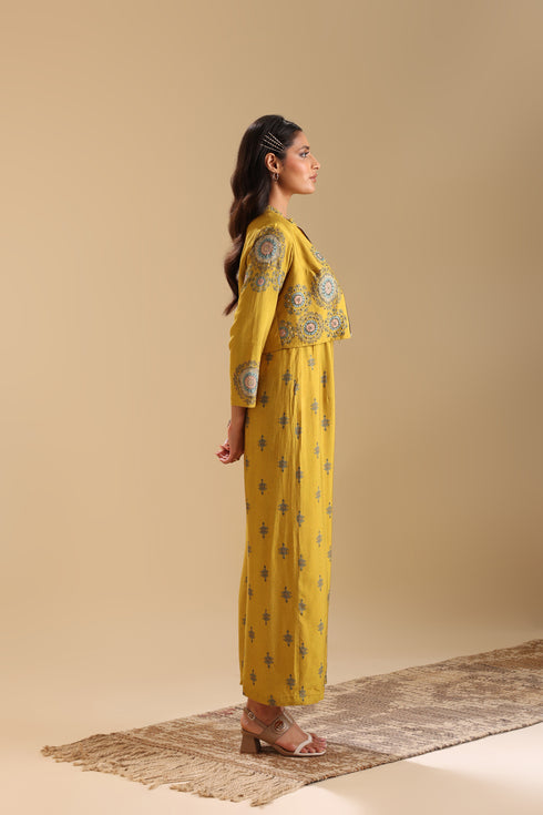 Eraya Emblished Jumpsuit Set