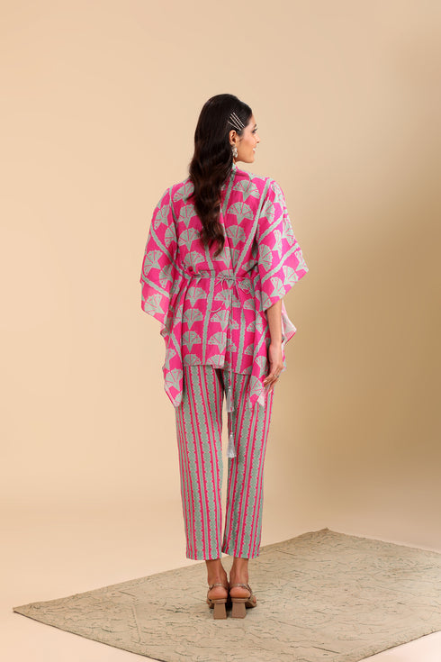 Naqsh Embellished Short Kaftan Set