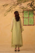 Vaayu Green Applique Yoke Kurta Set