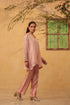 Vaayu Light Pink Applique Co-ord Set Set