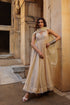 Vaayu Ivory Sleeveless Kalidar Set