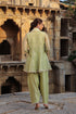 Vaayu Green Short Kalidar Set