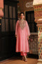Ahista Pink Pakhi Yoke Pheran Long Kurta Set