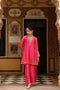 Ahista Pink Pheran Short Kurta Set
