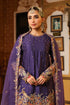 Ahista Purple Mayur Applique Short Kurta With Heavy Dupatta