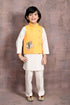 Hot Air Balloon Motif Nehru Jacket with Kurta & Pant Set