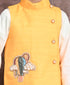 Hot Air Balloon Motif Nehru Jacket with Kurta & Pant Set