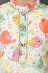 Bird Print Kurta & Dhoti Set