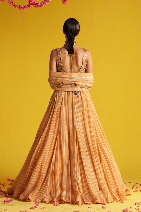 Jyoti Yellow Lehenga Set