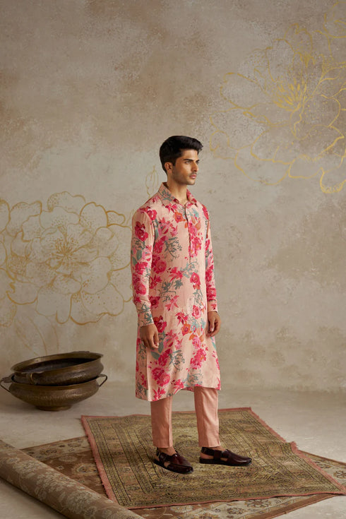 Blush Rose Kurta Set