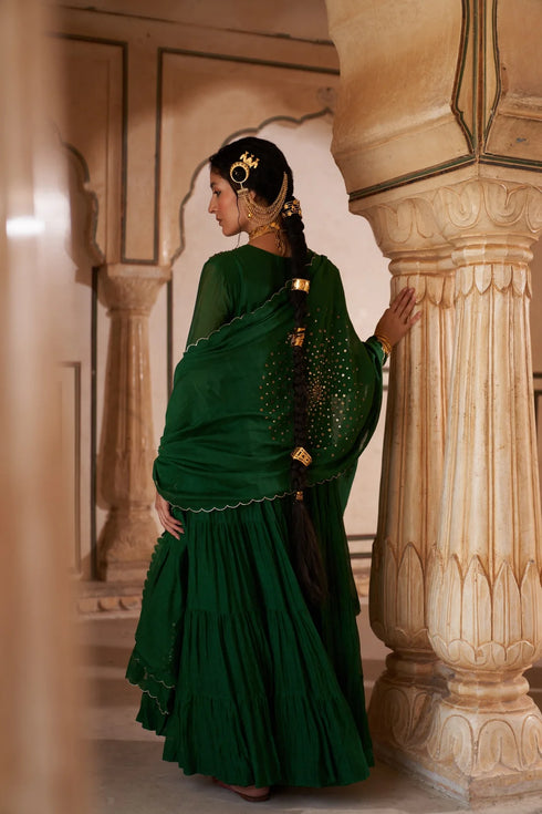 Jodha Layered Anarkali