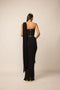 Black Single Drop Saree Set