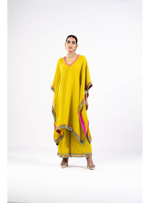 Moss Green Kaftan Set