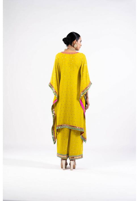 Moss Green Kaftan Set