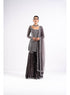 Charcoal Grey Sharara Set