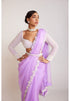 Lilac Saree Set