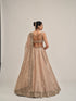 Light Beige Sequins Embroidered Lehenga Set