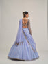 Dew Blue Lehenga Set