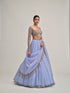 Dew Blue Lehenga Set