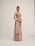 Ash Pink Kurta Sharara Set