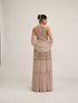 Ash Pink Kurta Sharara Set