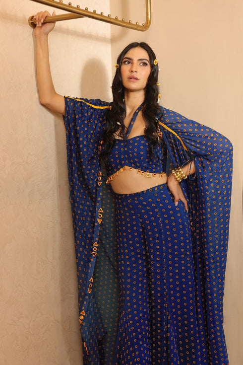 Midnight सरजमखी Cape Set