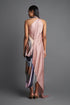Asymmetric Draped Dress