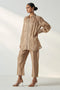 Oorvi Fawn Shirt Pant Set