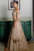 Aida Blush Embroidered Choli And Lehenga With Embroidered Dupatta