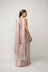 Ash Pink Satin Sharara Set