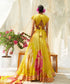 Yellow Knotted Lehenga