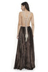 Brown Embroidered Choli With Sharara