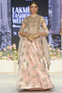 Faizah Blush Pink Embroidered Back Tie-Up Choli With Lehenga And Embroidered Dupatta