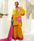Yellow Sharara Set