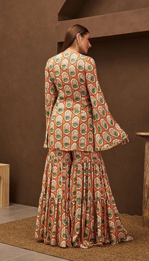 Ginger Spice Kurta Set