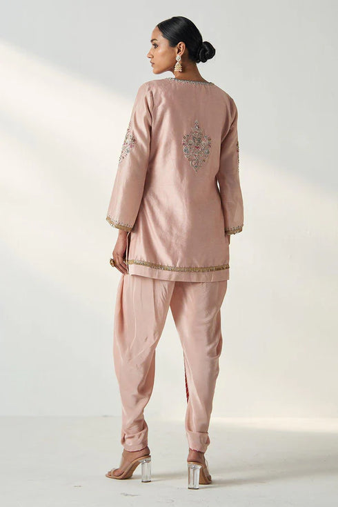 Pihu Blush Pink Tulip Pant Set