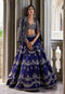 Purple Embroidered Lehenga