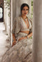 Ivory Embroidered Lehenga