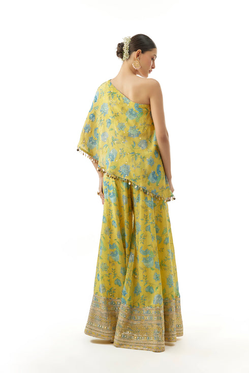 Vanshita One-Shoulder Set