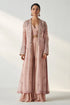 Nisha Blush Pink Cape Gharara Set